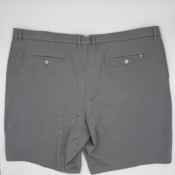 NWT Robert Graham Belgrade Men's Shorts Gray Classic Fit Stretch Chino Size 44* - Picture 4 of 11